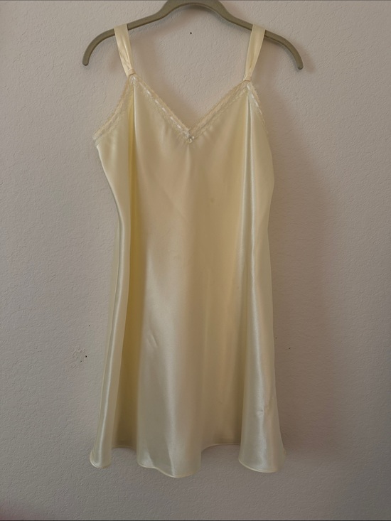 Morgan Taylor Other - Pale Yellow silk nightgown that also comes with a beautiful robe.